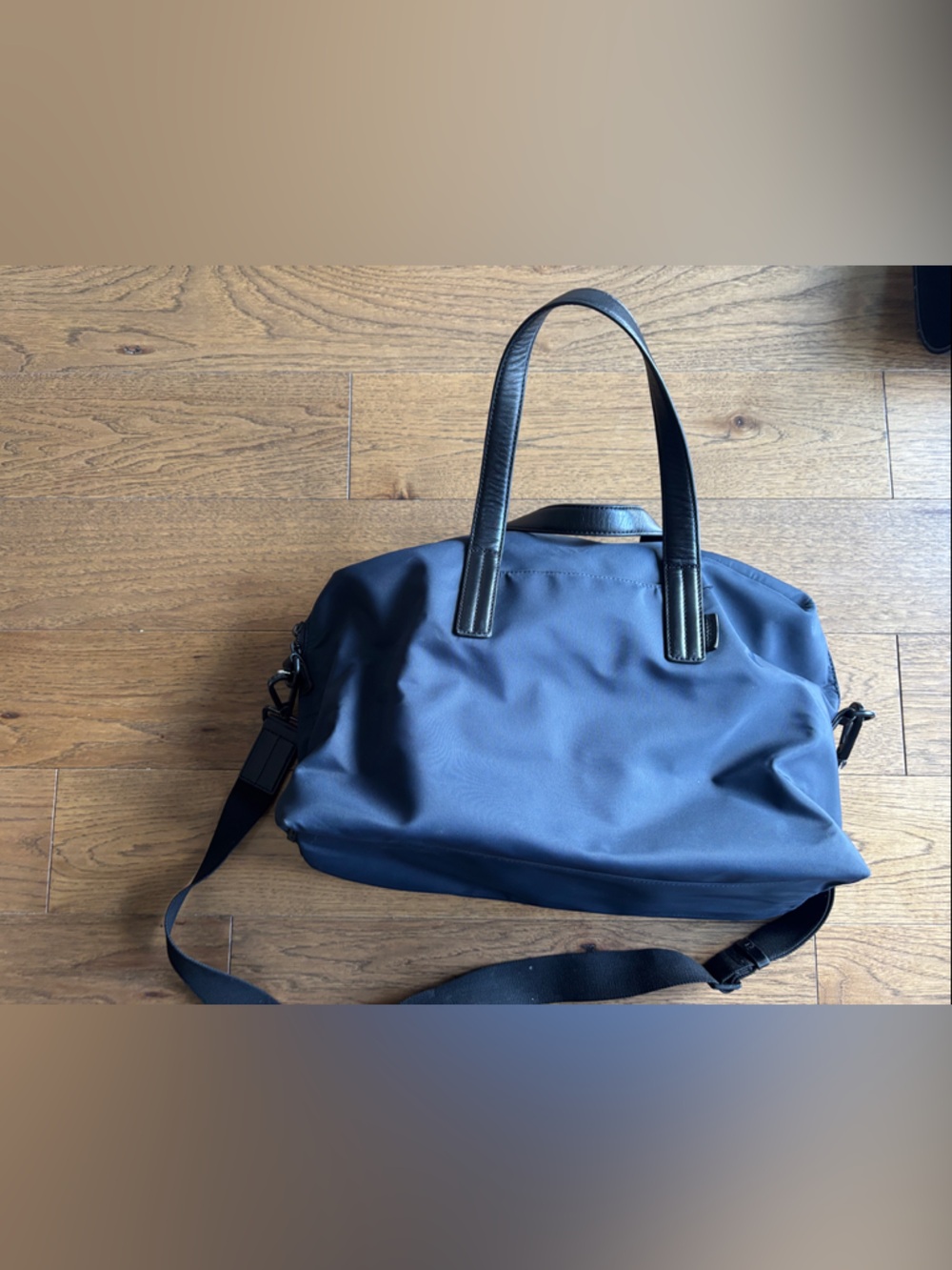 Away Navy Weekend Carryall with Black Handles